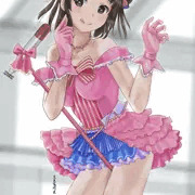 なかちゃん、おっぱいもみます。