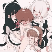 メイドさんにすき放題されちゃう