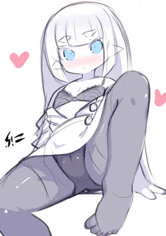 ドワーフ女教師パンストチラ