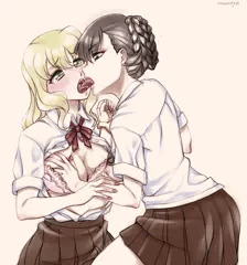 【伯爵家女中伝】 トリスさんとリッタちゃん。