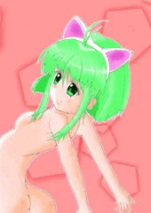 全裸少女