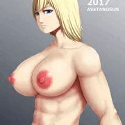 新年から筋肉娘