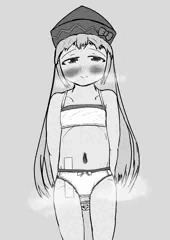 らくがき下着姿ブラックちゃん