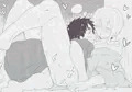 【AO!!】浴衣祇石2枚＋らくがきログ