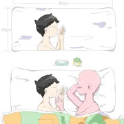 添い寝まくらカバー