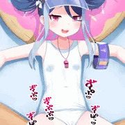水着フブキおサボりえっち💕