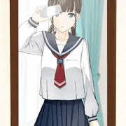 自撮り(差分付き)