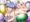 イースターバニー少女