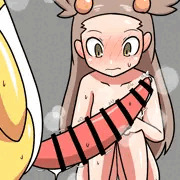 ミカンさんとデンリュウ