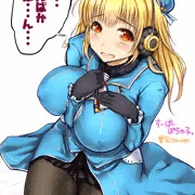 すーぱーぽちゃ子さんに愛宕さんの衣装を着てもらいました