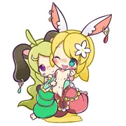 うさぎさんツンツン