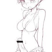 ふたなり水着ちゃん