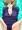 女子が脚を開いてこちらを見ている