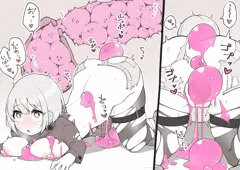 服溶かしスライムは狭くて湿っている所が好き･･･❤️