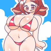 普通に水着