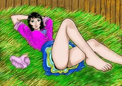 干し草の女