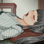 ツインテール浴衣女児