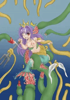 人魚VS触手！