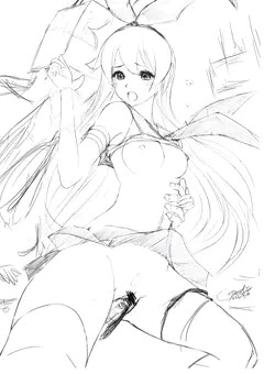 ぜかまし！ちゃん　ラフ