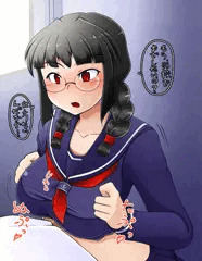 人気のない廊下で
