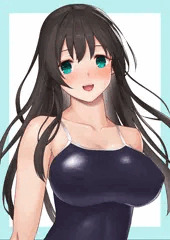 スク水巨乳小学生ちゃん