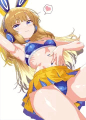 うさ耳ヘッドフォンちゃん