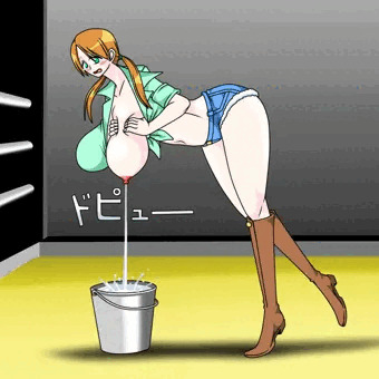 チェリー・ミルクの乳絞り