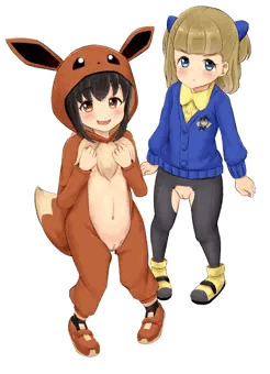 ポケモンごっこ&スクールガール