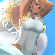 愛依　白スク