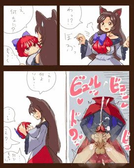 ラクガキふたばんきと影狼まんが