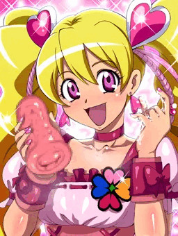 プ○キュアがオナホを構えているだけの画像