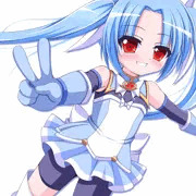水色魔法少女