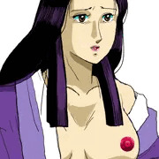 伊予の局　乳首露出