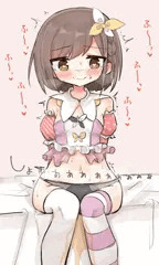 人の衣装でおもらしをする東雲絵名