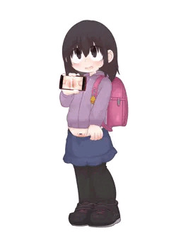 スマホで見せてくれる子