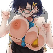 バックでされるチヒロ