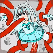 魔法少女シアちゃ触手ピンチ