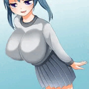 ジトロリ巨乳