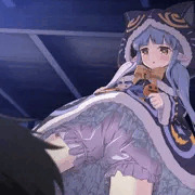 「起きないといたずらしちゃいますよ…？」(小声)