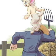 子ヤギちゃんは高い所が好き