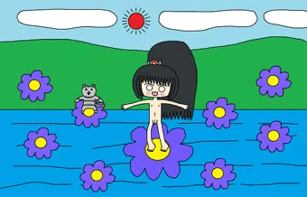水のフラワー女神
