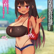 発育が良いメスガキ看板娘の登校風景