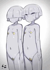 無個性化スライム化少女