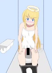 クリム君@トイレ