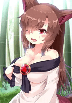 暑がり影狼ちゃん