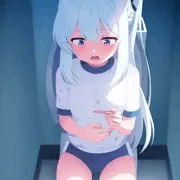 お腹の中に……