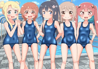 冬だけどわたてんで水着絵