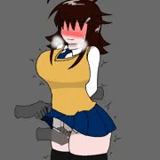下級のハンド妖魔に拘束され弄ばれる葵