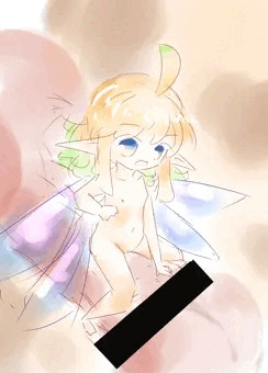 押し倒す妖精さん