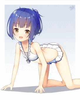 四つん這いマヤちゃん